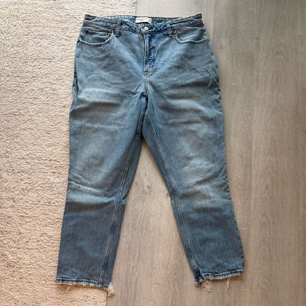 Abercrombie & Fitch Curve love Skinny High Rise Jeans